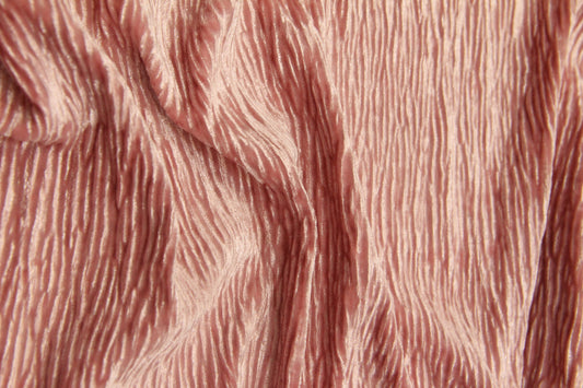 Veludo Plisse Sport Rosa Bebê