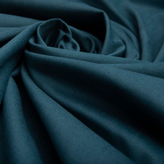 Veludo Liso Com Elastano  Azul