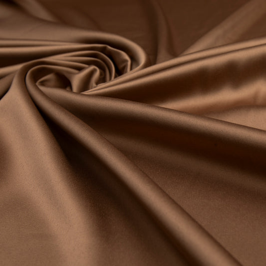 Cetim Toque De Seda Cáqui