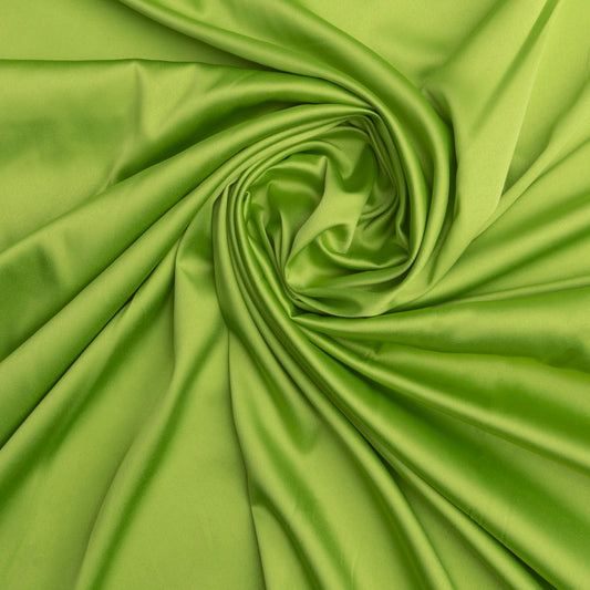 Cetim Toque De Seda Verde Pistache