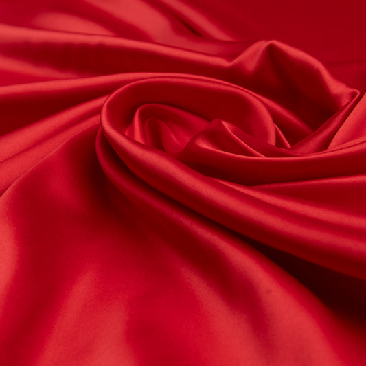 Cetim Toque De Seda Vermelho