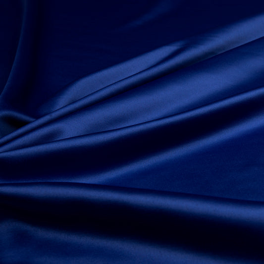 Cetim Toque De Seda Azul Bic