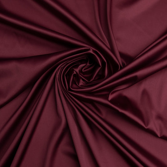Cetim Toque De Seda Bordô