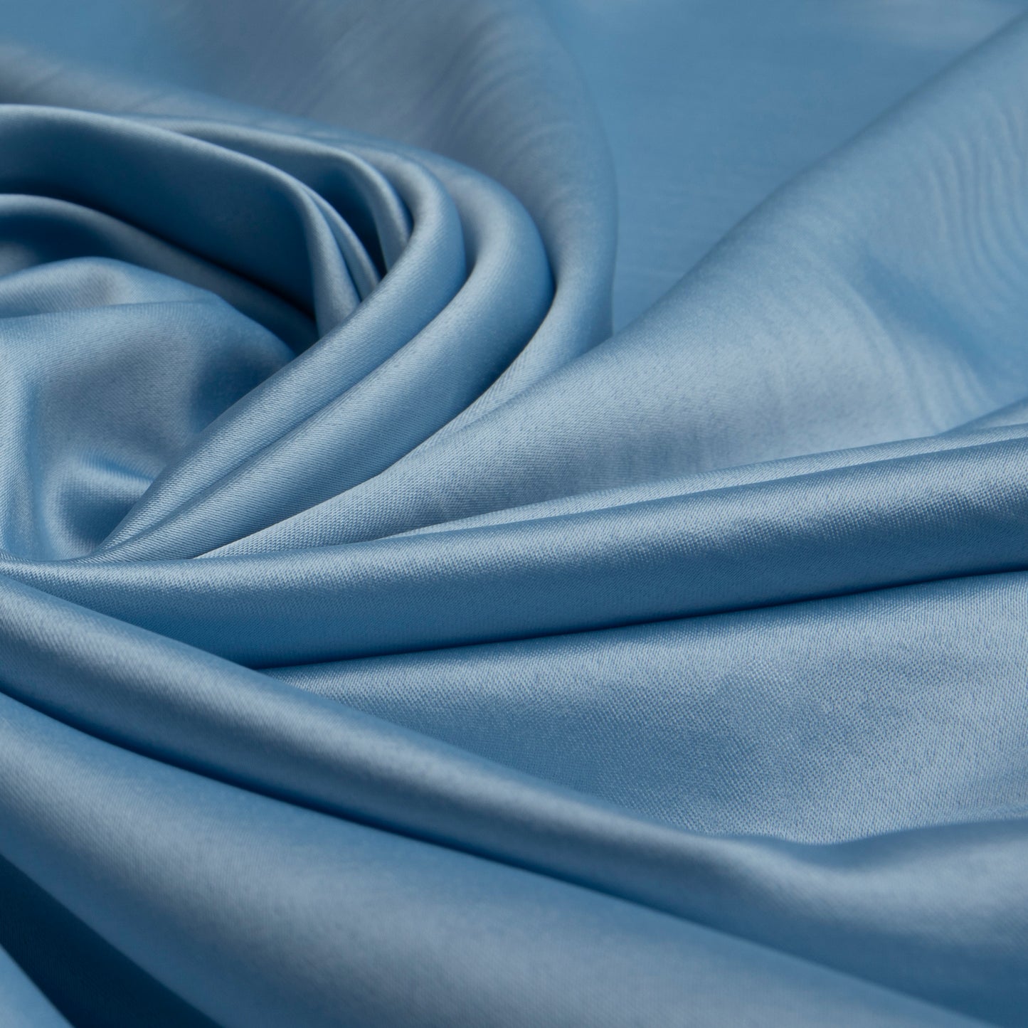 Cetim Toque De Seda Azul Bebe