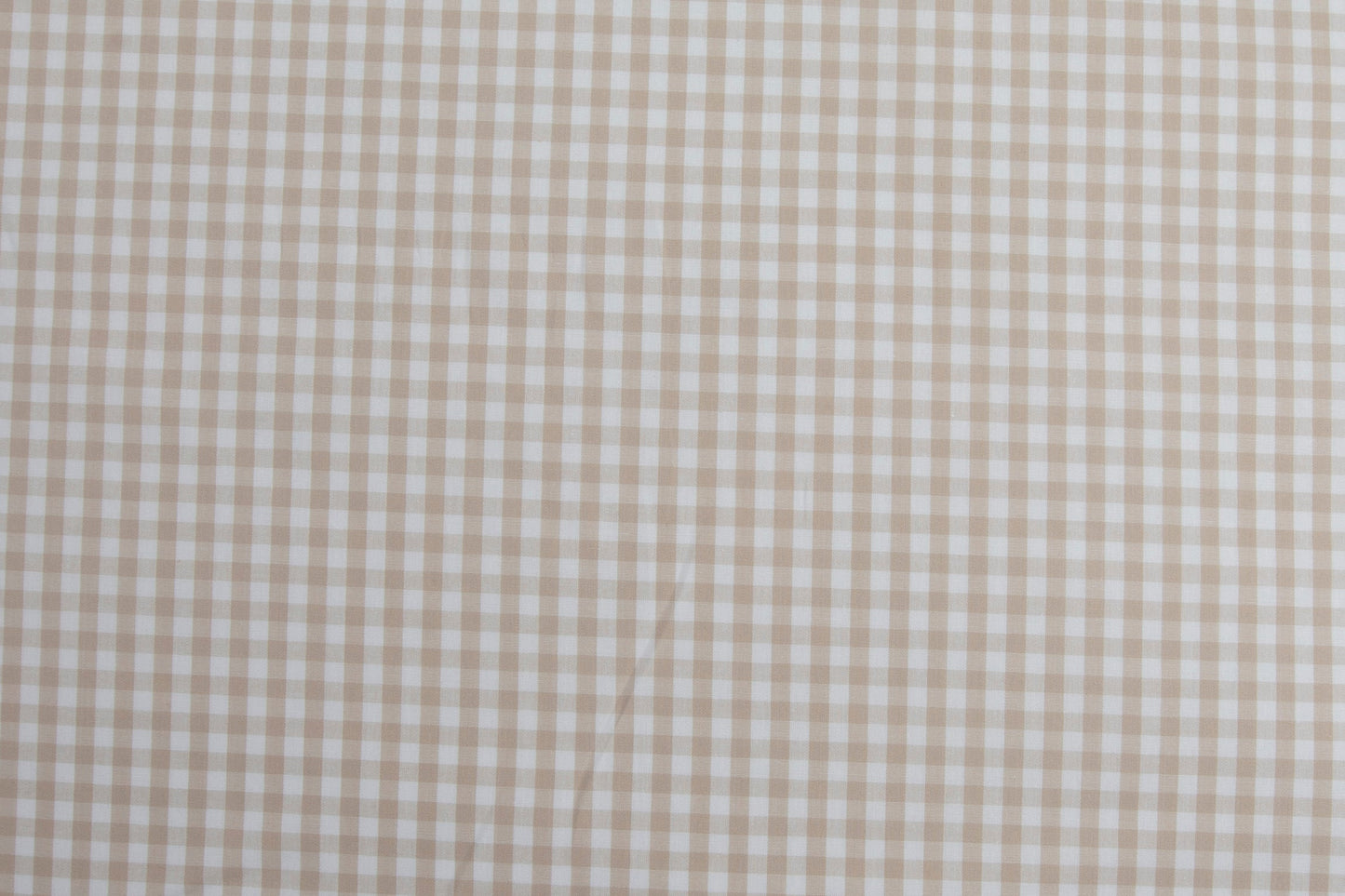 Cotton Vichy Stripe Bege