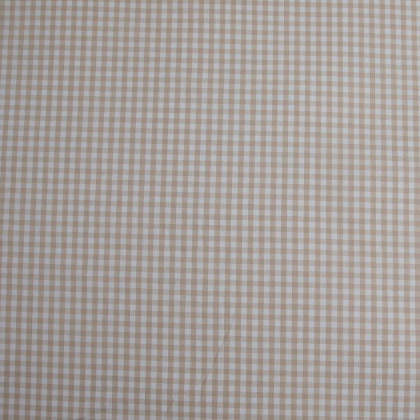 Cotton Vichy Stripe Bege