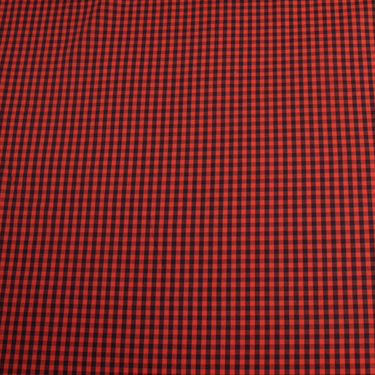 Cotton Vichy Vermelho