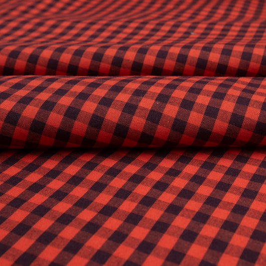 Cotton Vichy Vermelho