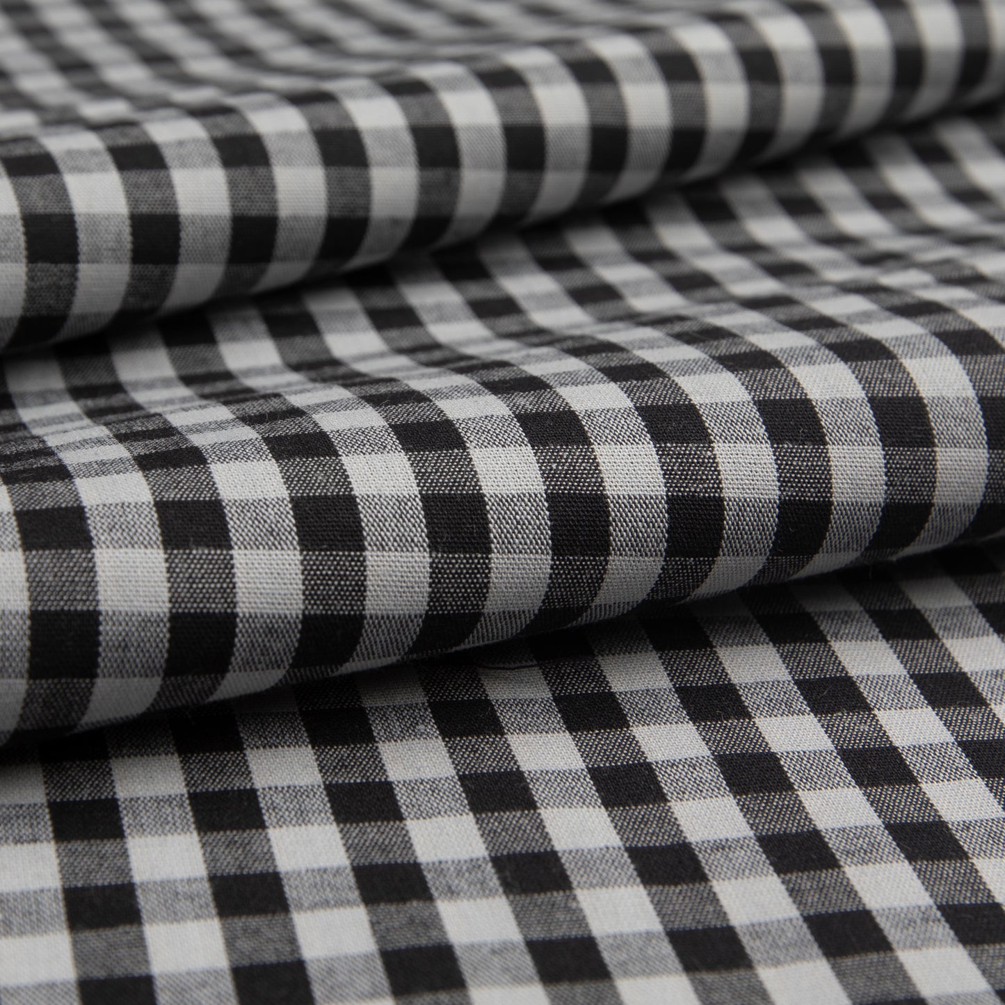 Cotton Vichy Stripe Grafite