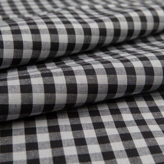 Cotton Vichy Grafite