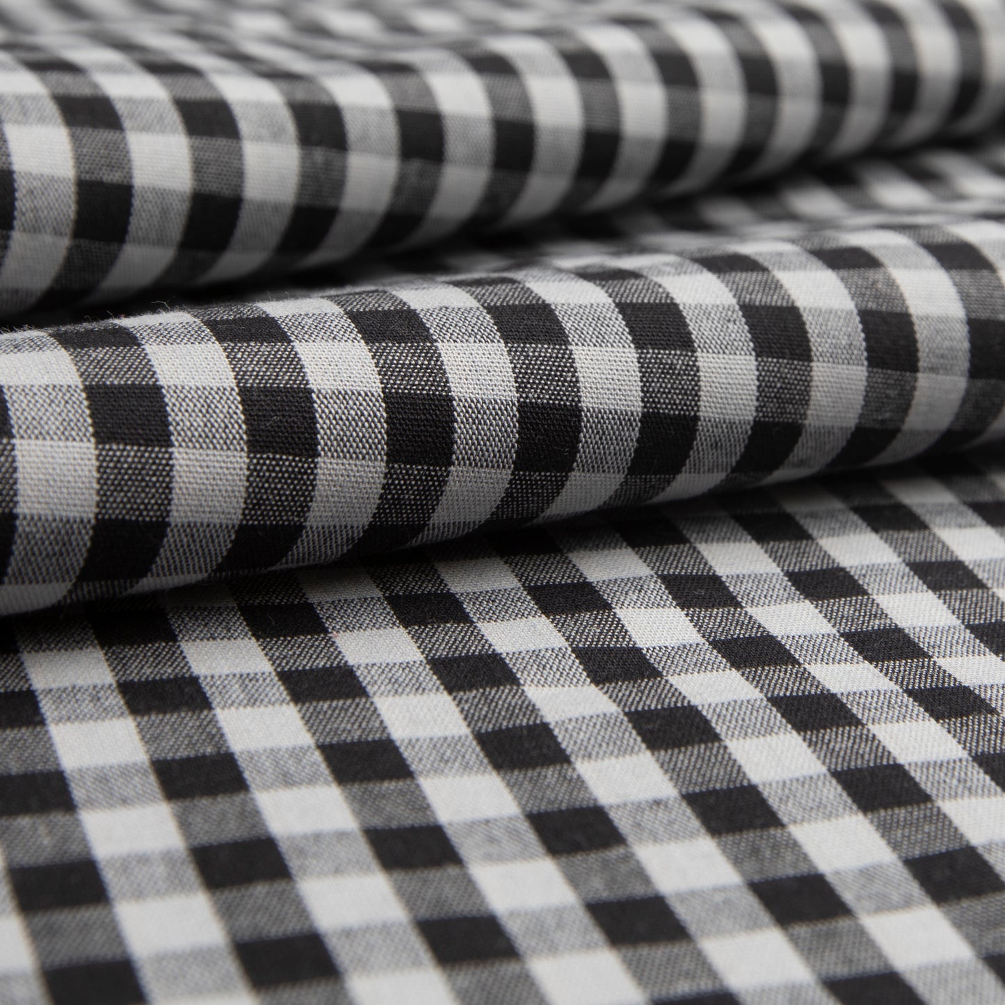 Cotton Vichy Stripe Grafite