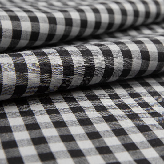 Cotton Vichy Grafite