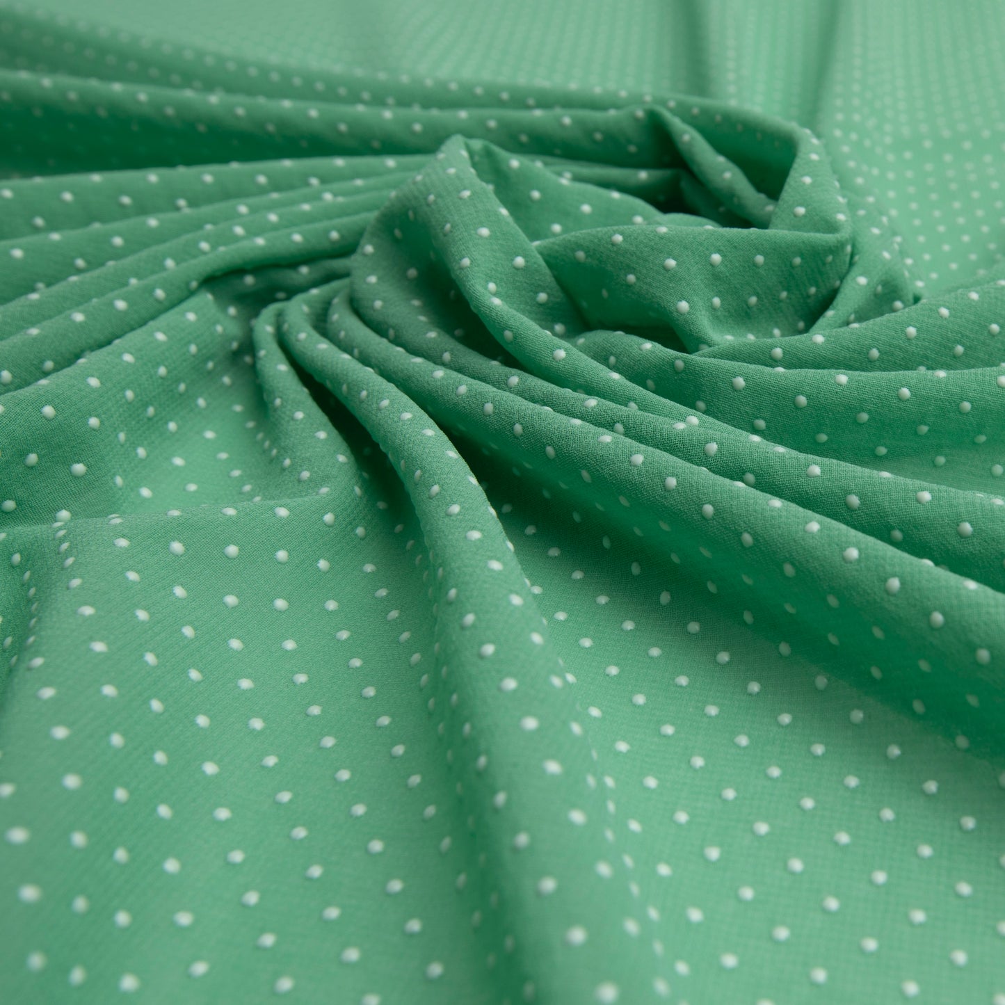 Chiffon Poazinho Verde Absinto