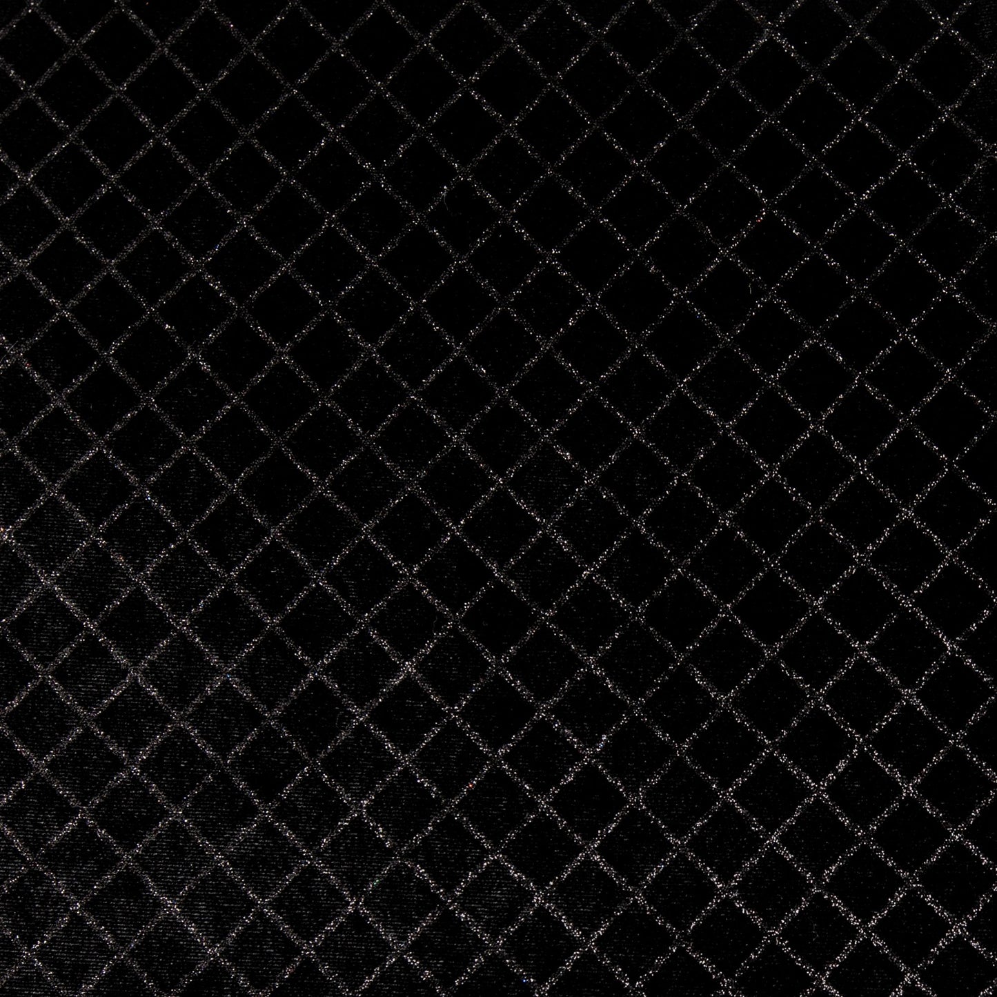 Veludo Diamond Preto