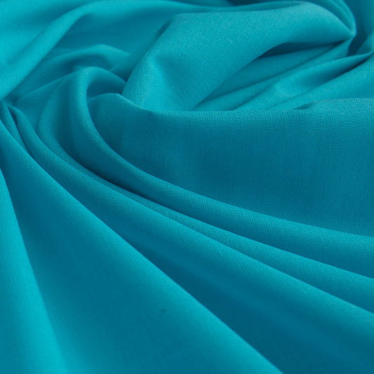 Cambraia De Algodão Azul Celeste