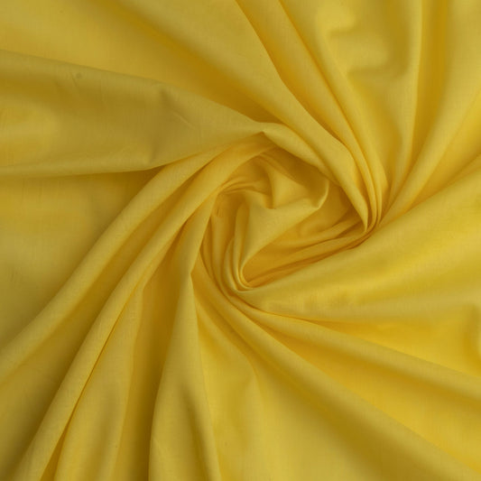 Cambraia De Algodão Amarelo