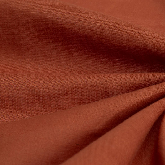 Cambraia De Algodão Telha