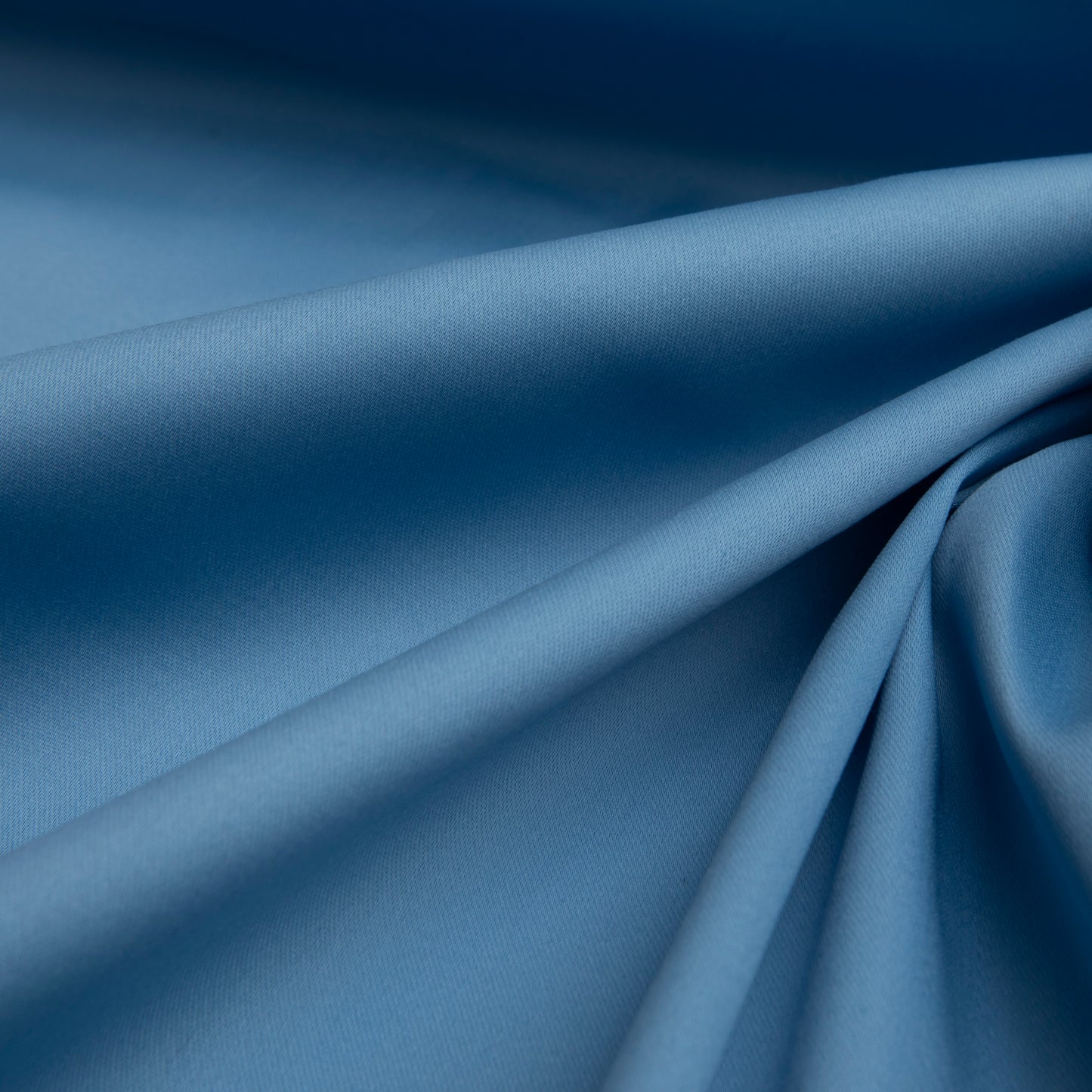 Algodão Egípcio Extra Prem. Elastp Azul Bebê