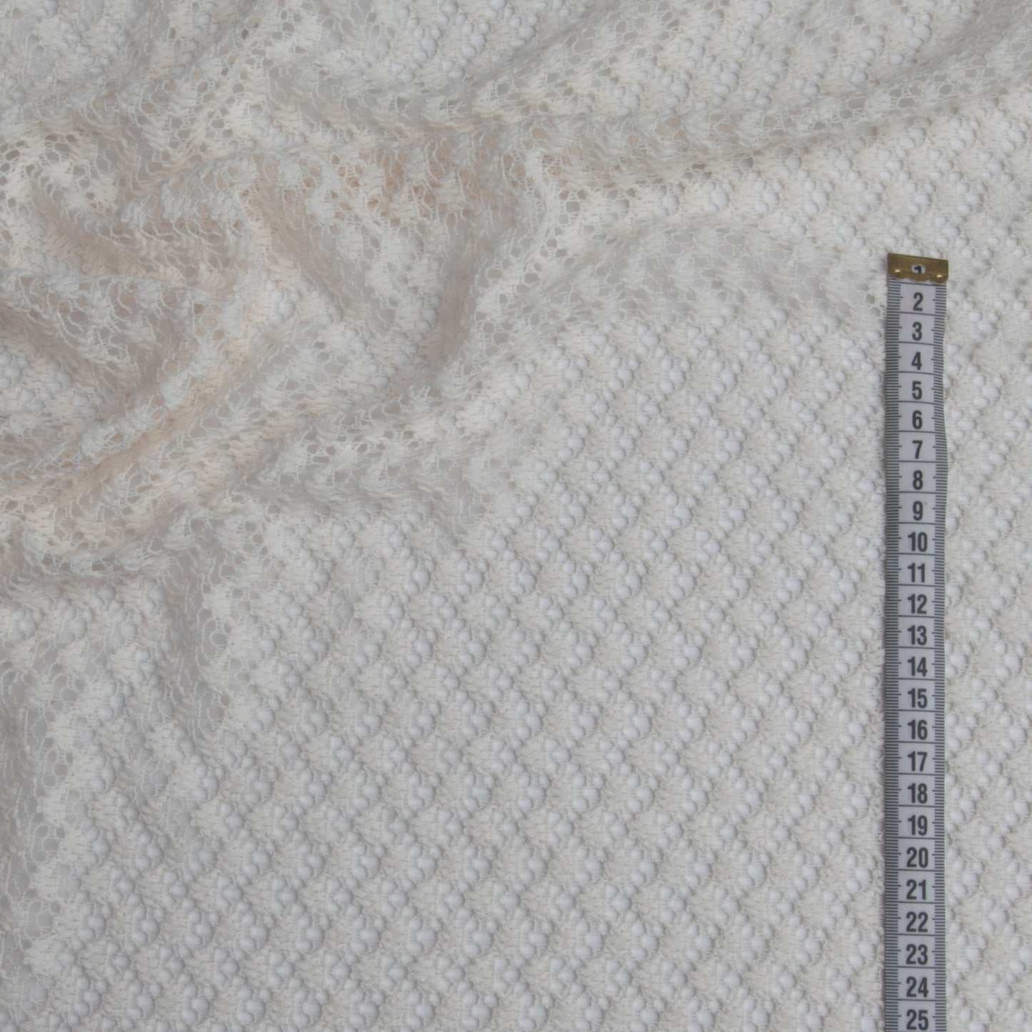 Croche Rose Off White