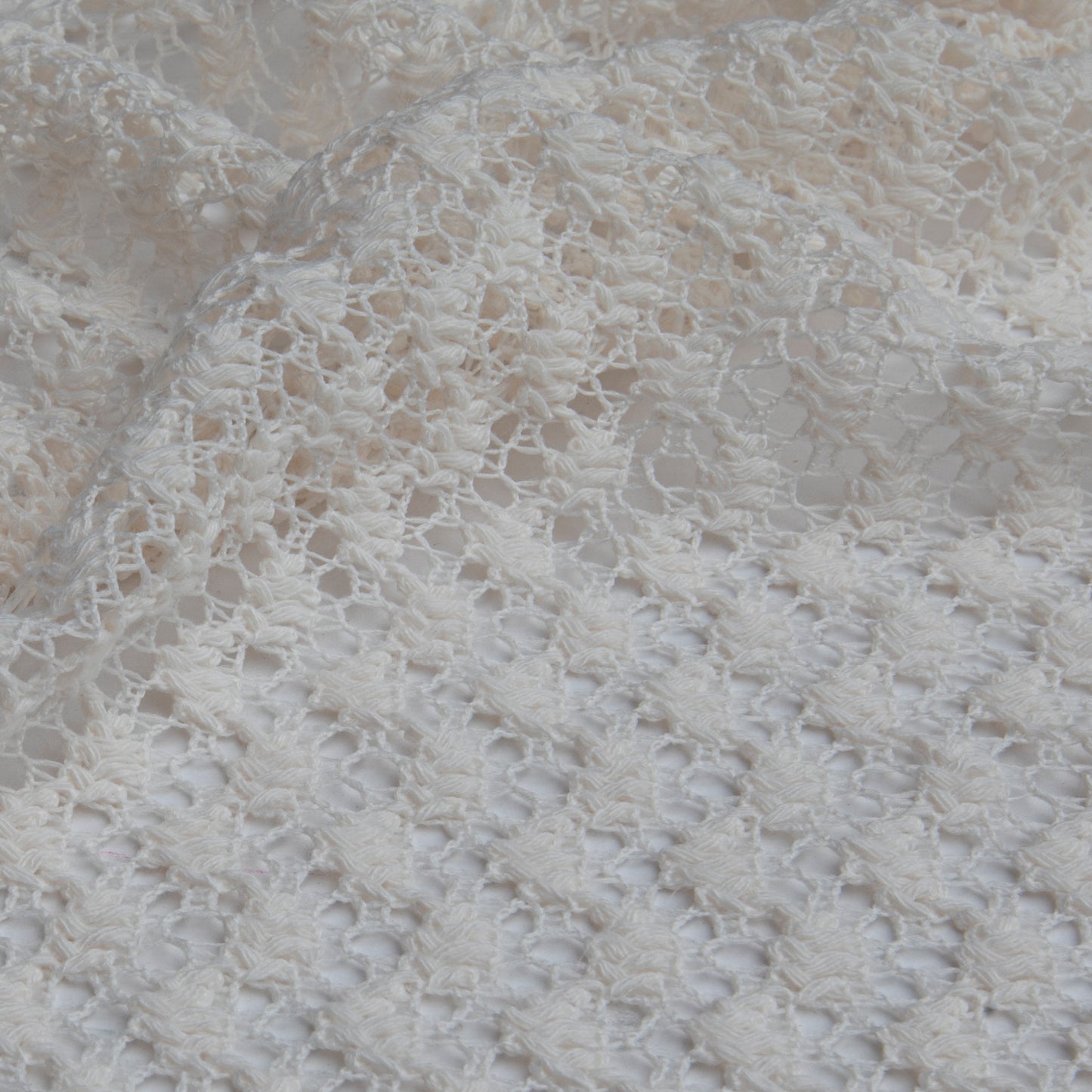 Croche Rose Off White