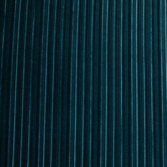 Veludo Plissê Span Azul Anis