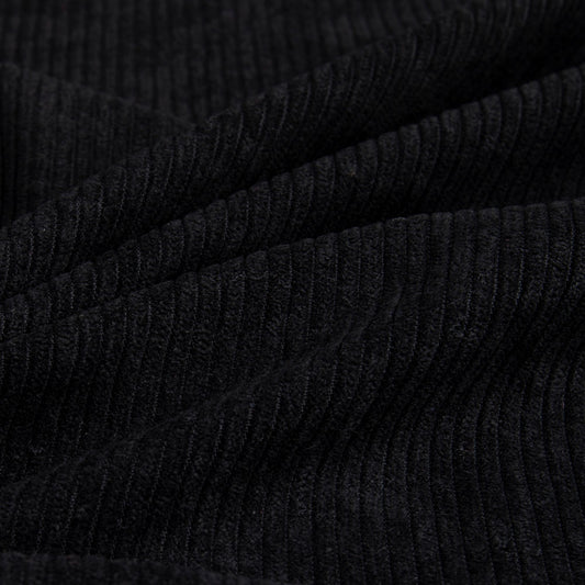 Veludo Cotelê Médio Preto