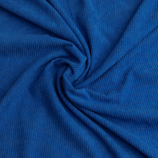 Veludo Cotelê  Azul Royal