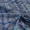 Camisaria Xadrez Fio Tinto Des 09 Azul Bic