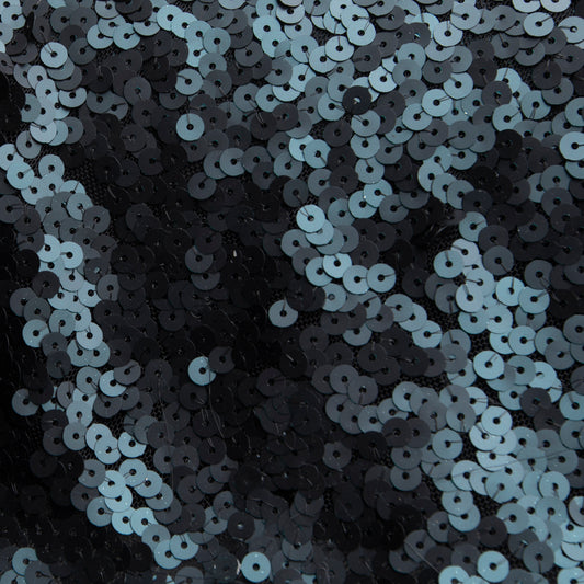 Paetê Mescla Craquelado Azul Petróleo