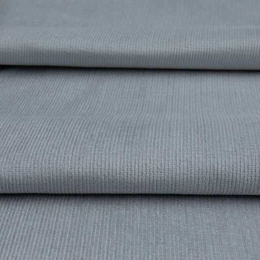 Veludo Cotelê  Fino Com Elastano Gelo