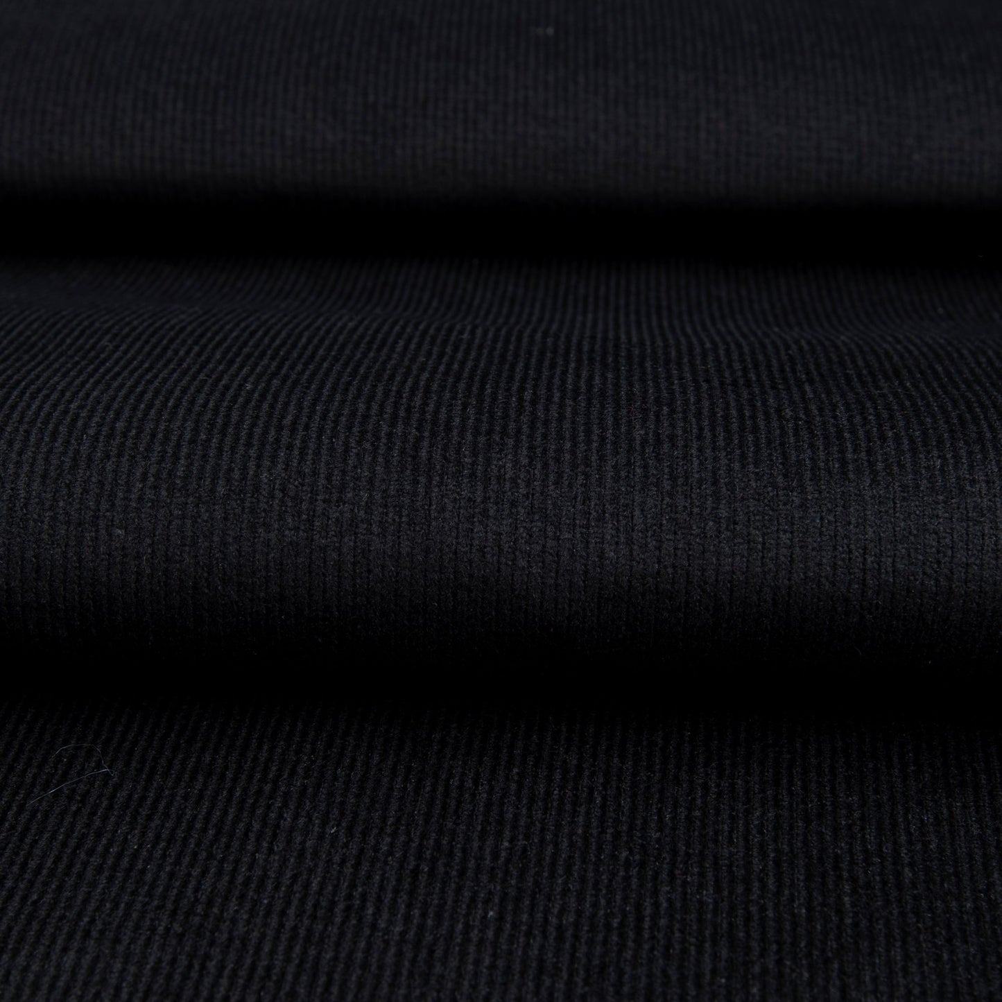Veludo Cotele Fino Com Elastano Preto