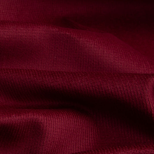 Veludo Cotelê Fino Com Elastano  Bordô