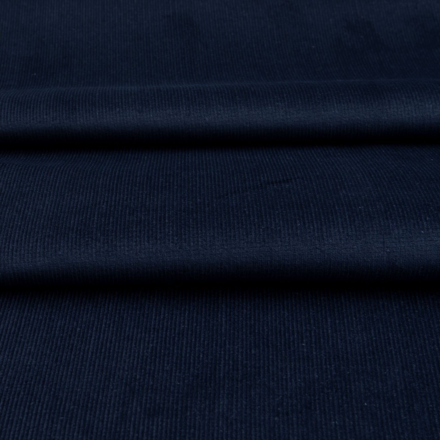Veludo Cotele Fino Com Elastano Azul Marinho