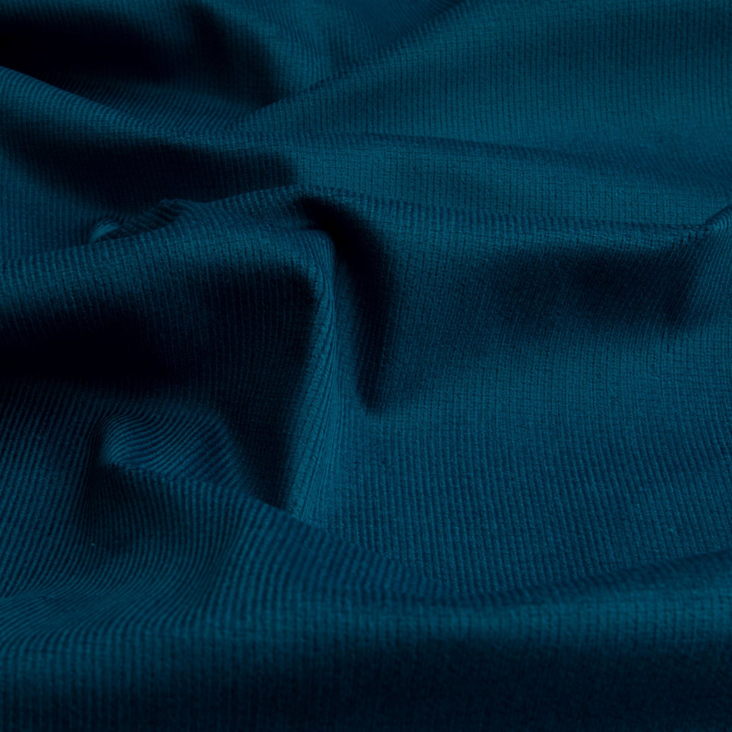Veludo Cotele Fino Com Elastano Azul Furtivo
