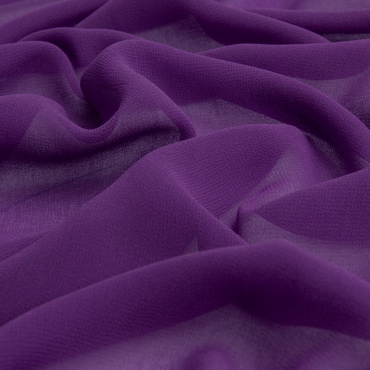 Chiffon Toque De Seda Uva
