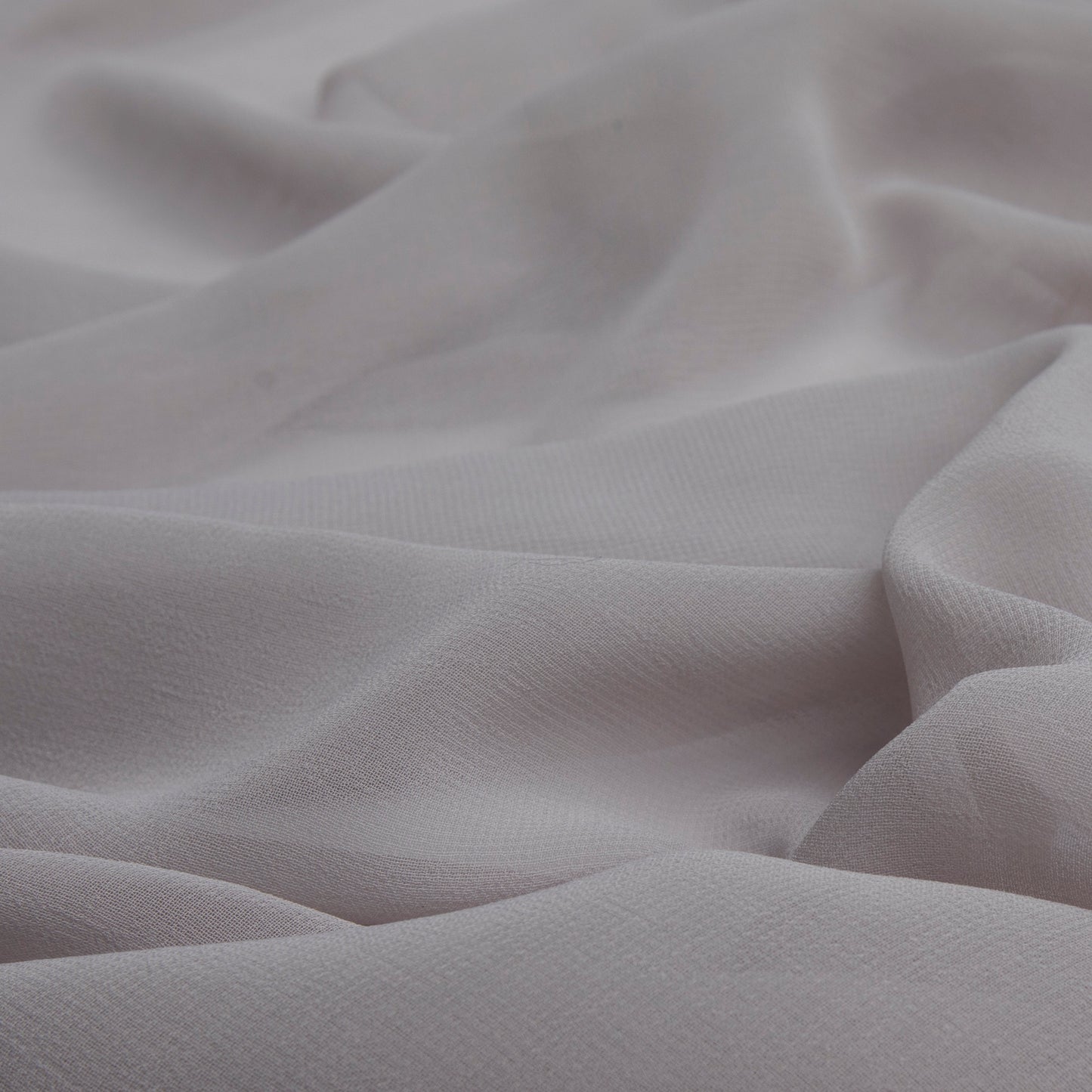 Chiffon Toque De Seda Cinza