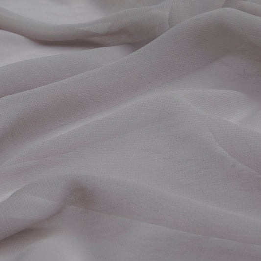 Chiffon Toque De Seda  Cinza