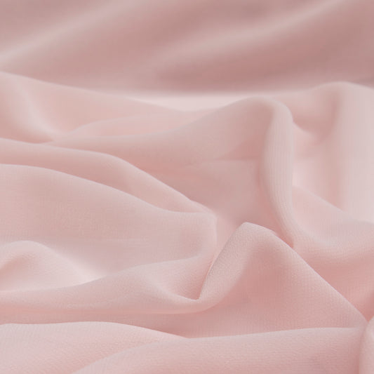 Chiffon Toque De Seda  Rosa Claro