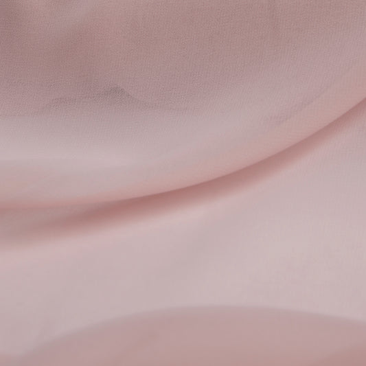 Chiffon Toque De Seda  Rosa Claro