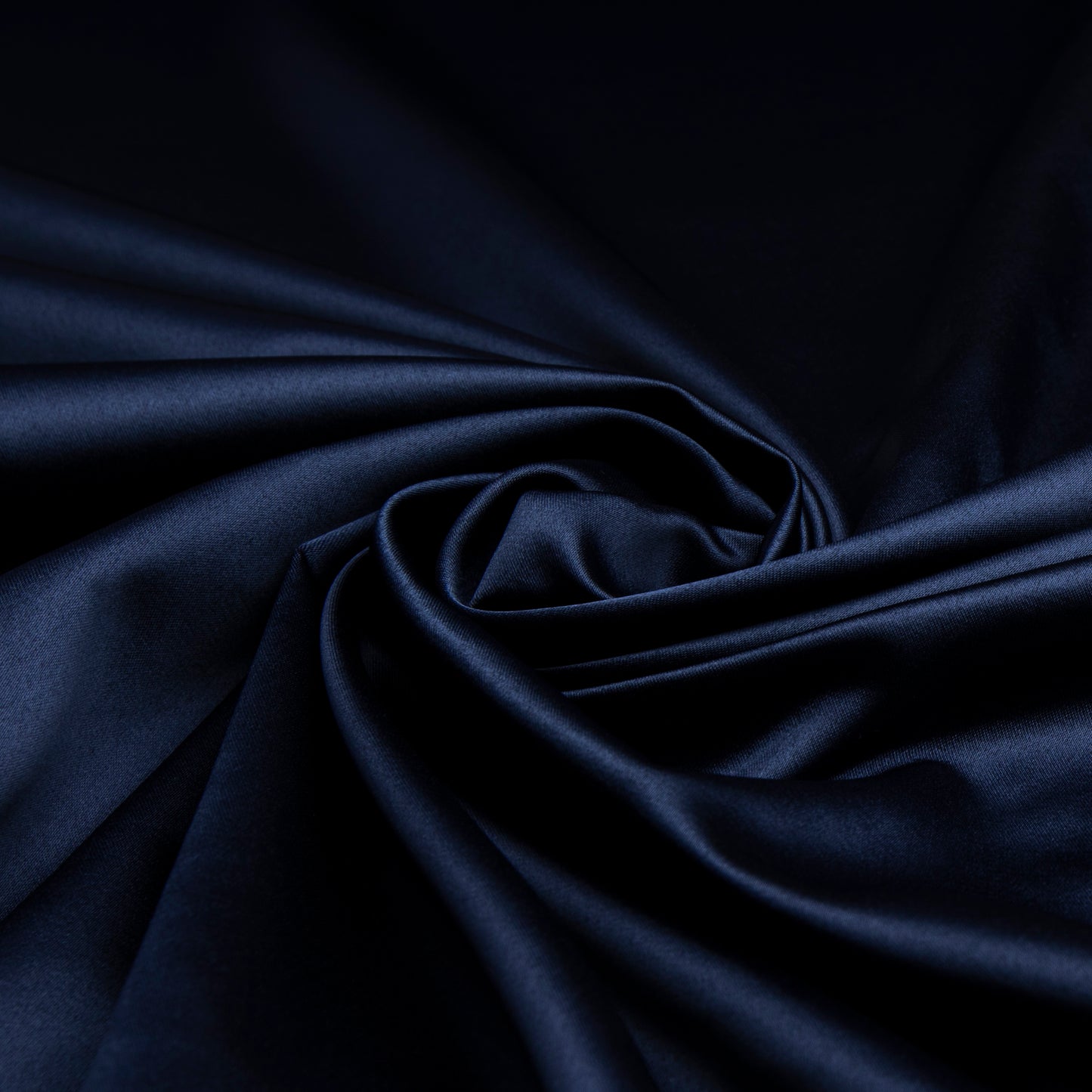 Chiffon Toque De Seda Azul Marinho