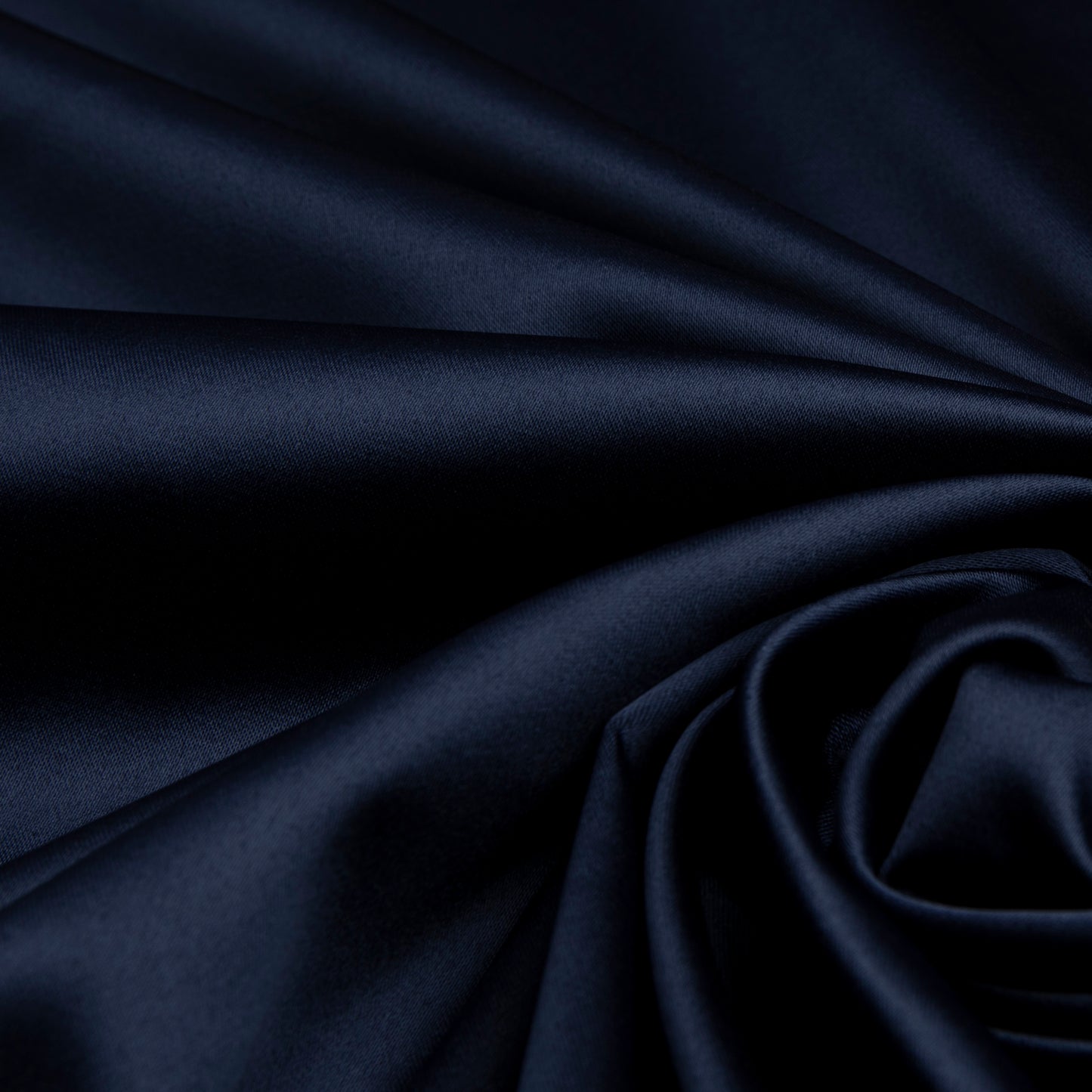 Chiffon Toque De Seda Azul Marinho
