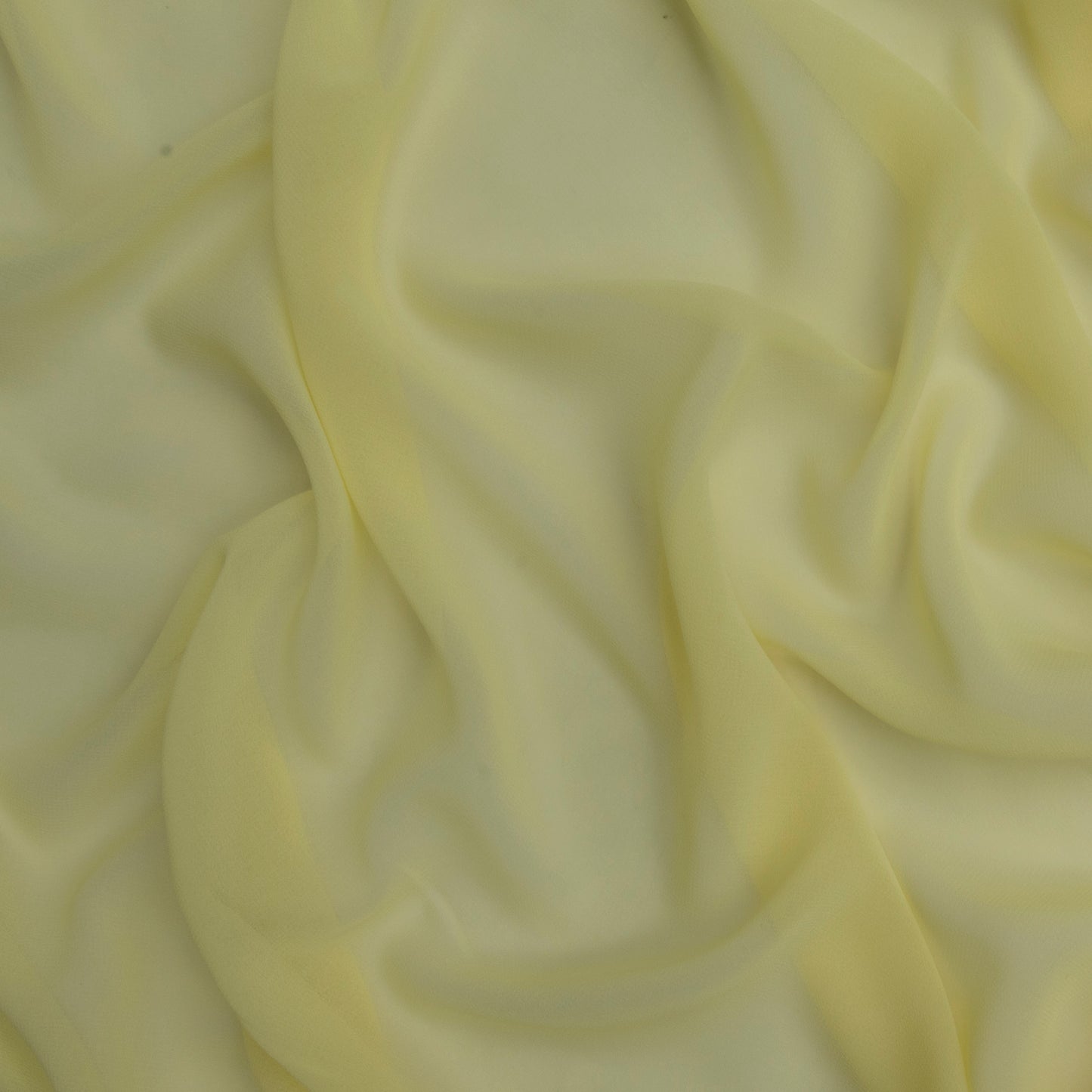 Chiffon Toque De Seda Amarelo Claro