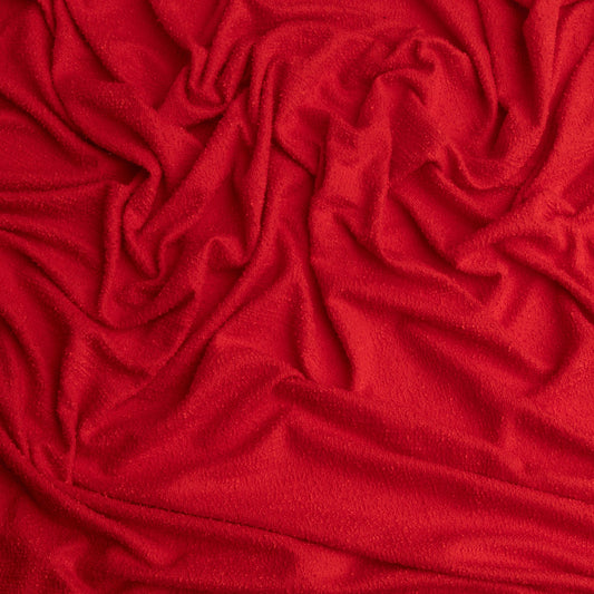 Tweed Boucle Vermelho