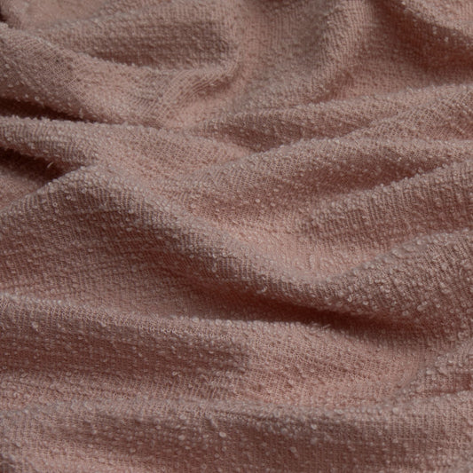 Tweed Boucle Rosa Claro