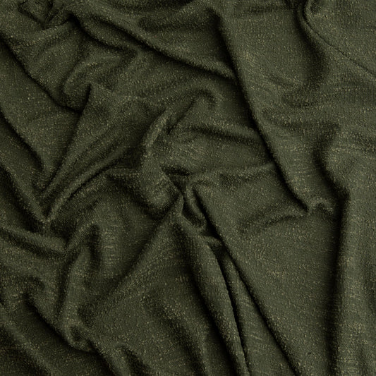 Tweed Boucle Verde Musgo