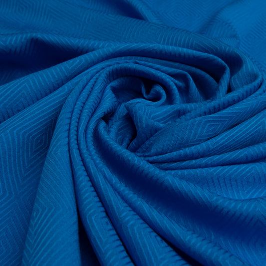 Viscose Maquinetada Azul Royal