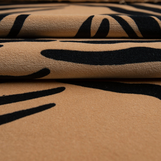 Veludo Tapeçaria Estampada Zebra