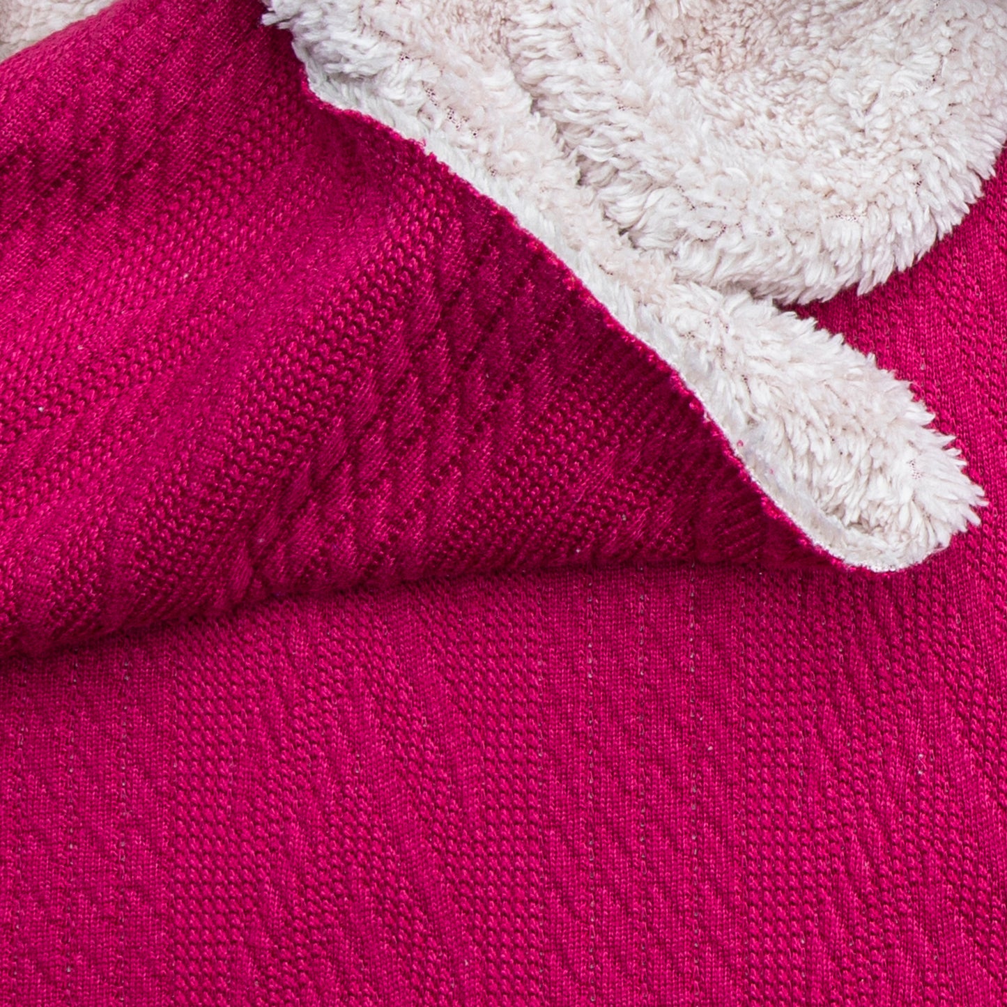 Tricô Com Pele Pink