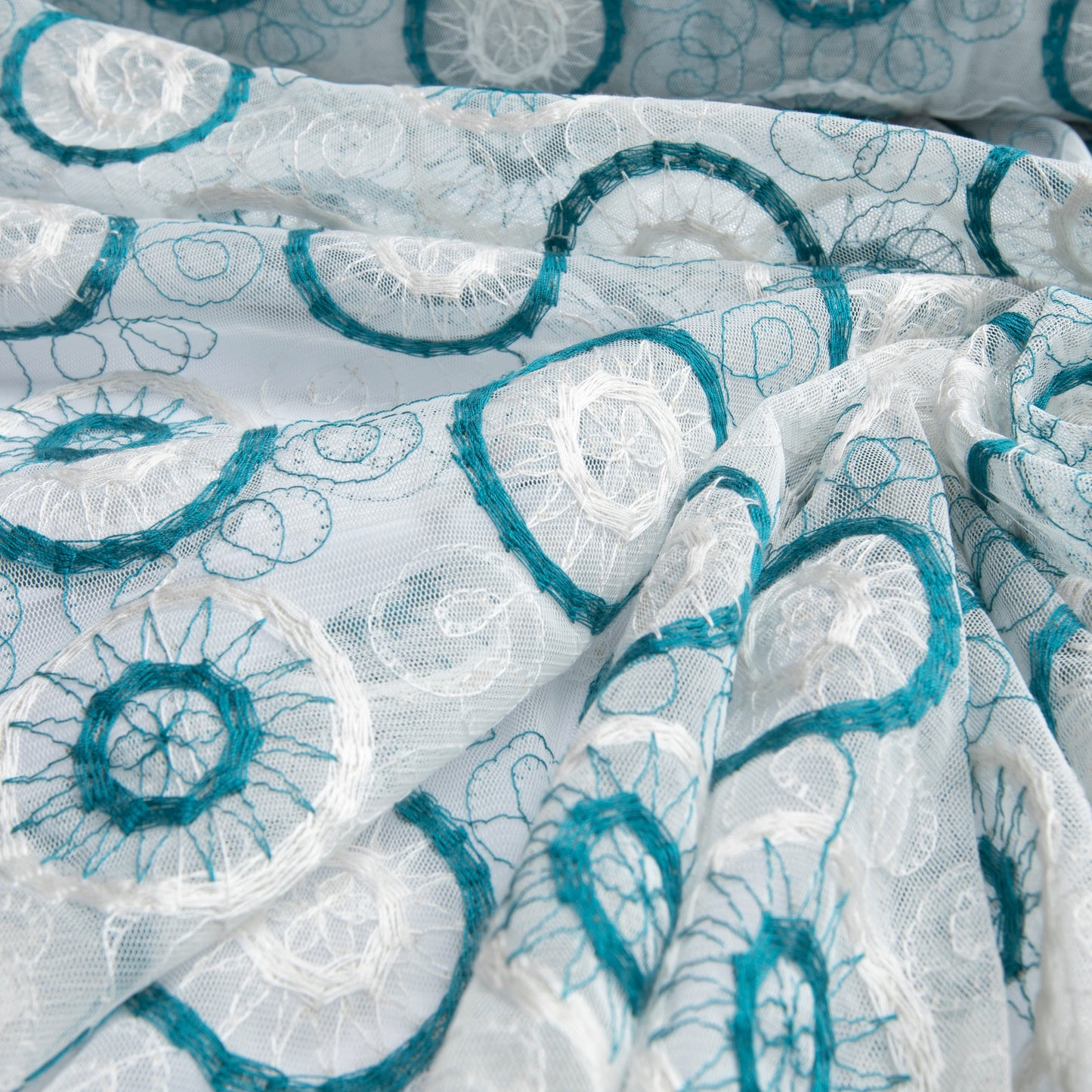 Tule Carrocel Aquamarine