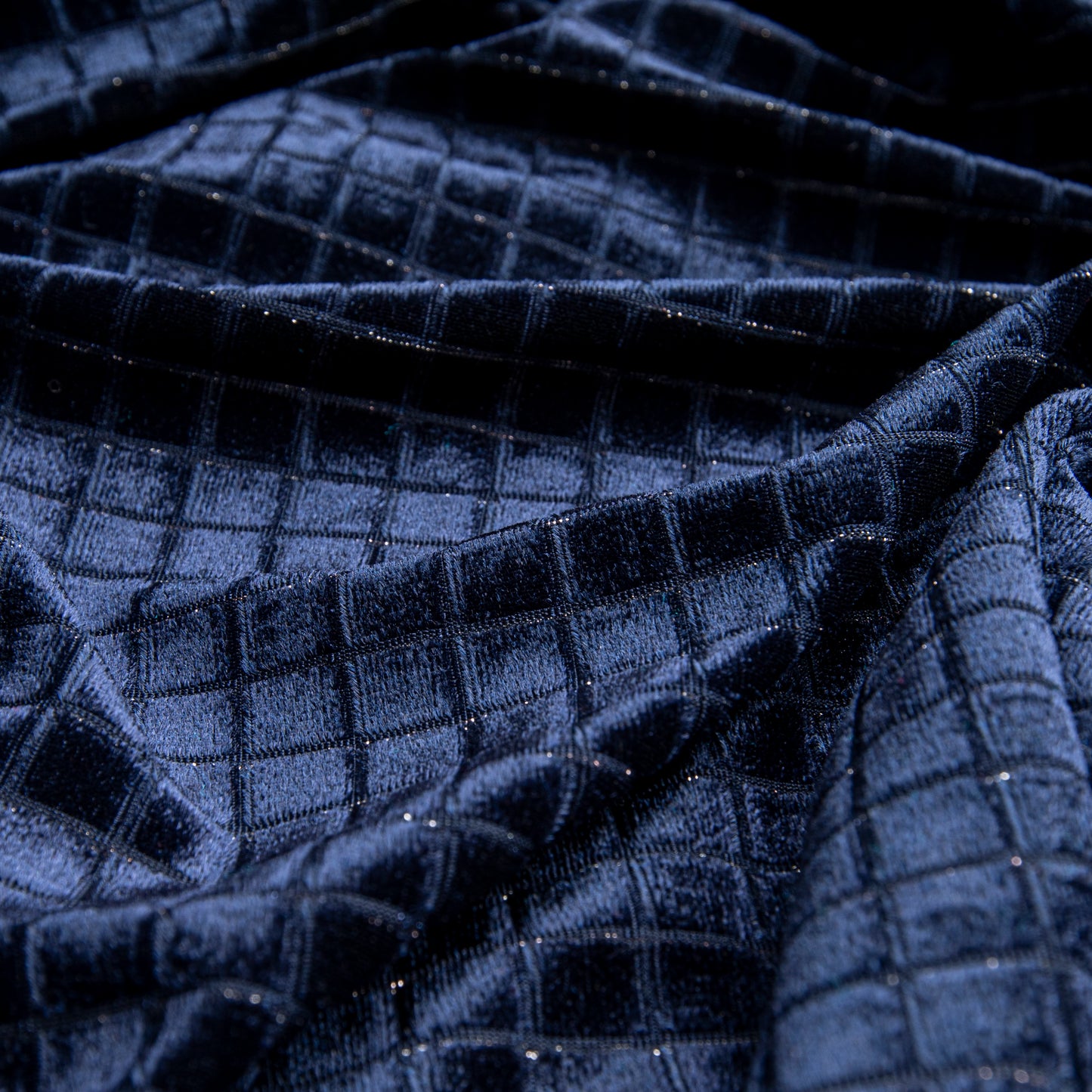 Veludo Diamond II Azul Marinho